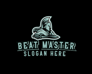 Gaming Spartan Soldier logo