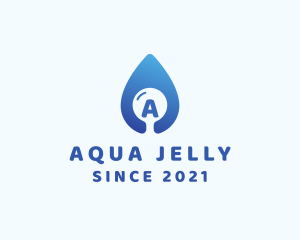 Water Droplet Plumbing logo design