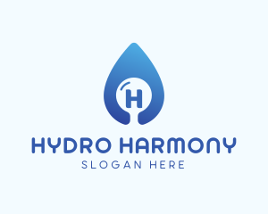 Water Droplet Plumbing logo