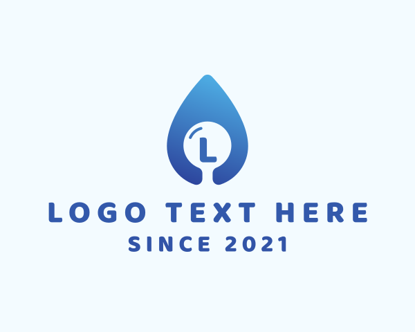 Drinking Water logo example 4