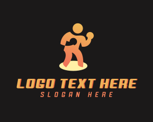 Boxing Sports Athlete logo