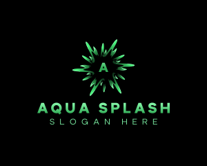 Splash Water Paint logo design