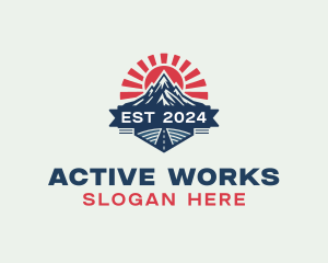 Mountain Summit Road logo design