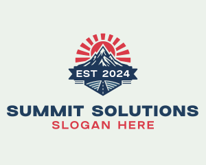 Mountain Summit Road logo design