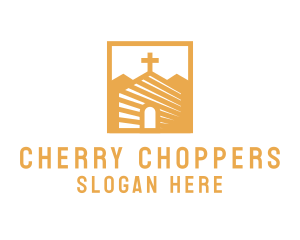 Golden Church Chapel logo design