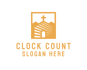 Golden Church Chapel logo design