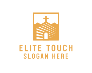 Golden Church Chapel logo design