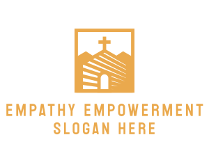 Golden Church Chapel logo design