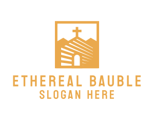 Golden Church Chapel logo design