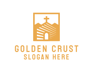 Golden Church Chapel logo design
