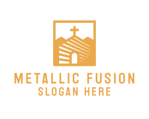 Golden Church Chapel logo design