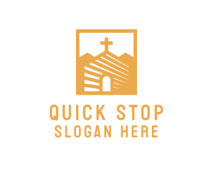 Golden Church Chapel logo design