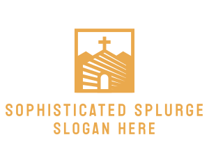 Golden Church Chapel logo design