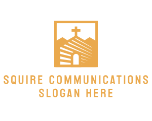 Golden Church Chapel logo design