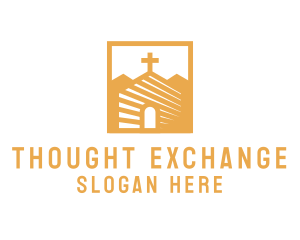 Golden Church Chapel logo design