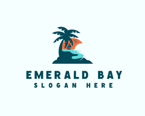 Sunset Island Beach  logo