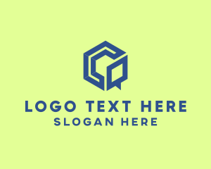 Hexagon Chat Messaging Application logo