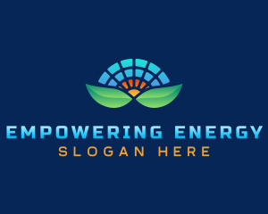 Solar Renewable Energy logo design