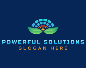 Solar Renewable Energy logo design