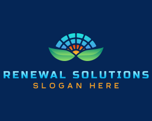 Solar Renewable Energy logo design