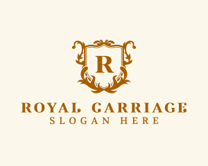 Royal Decorative Shield logo design