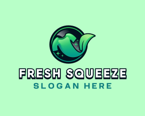 Leaf Shirt Clean logo design