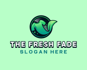 Leaf Shirt Clean logo design