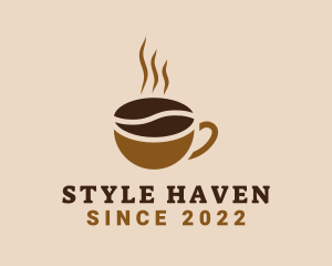 Hot Coffee Bean logo
