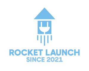 Fast Rocket Charger logo design