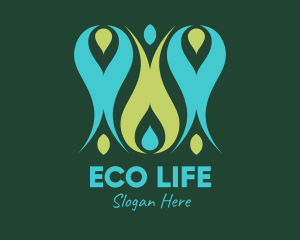 Eco Friendly Community  logo design