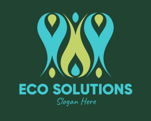 Eco Friendly Community  logo design