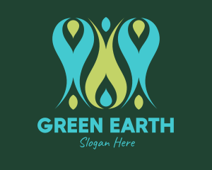 Eco Friendly Community  logo design