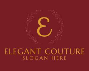 Elegant Wedding Event Planner logo design