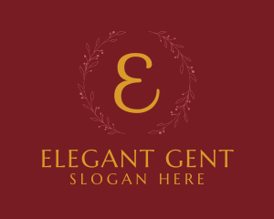 Elegant Wedding Event Planner logo design