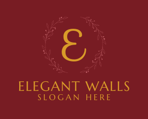 Elegant Wedding Event Planner logo design