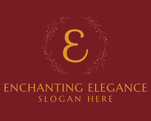 Elegant Wedding Event Planner logo design