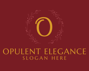 Elegant Wedding Event Planner logo design