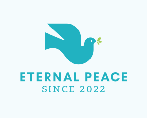 Dove Bird Peace Freedom logo design