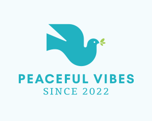 Dove Bird Peace Freedom logo design