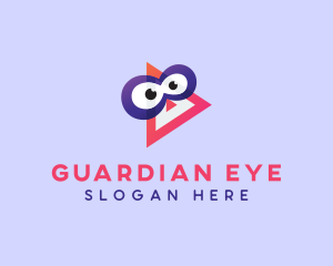 Eyes Video Player logo design