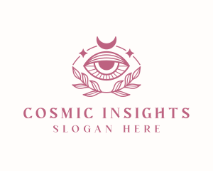 Celestial Cosmic Eye logo design