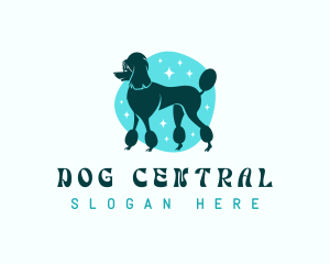 Poodle Pet Grooming logo design