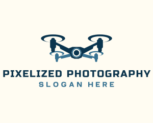 Camera Drone Photography logo design