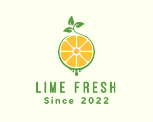 Organic Lime Extract logo design