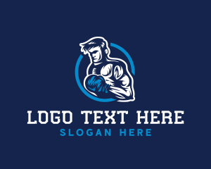 Boxing Fitness Sports logo