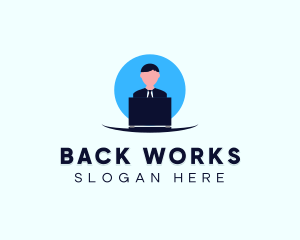 Stay Home Office logo design