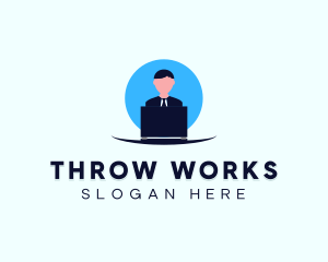 Stay Home Office logo design