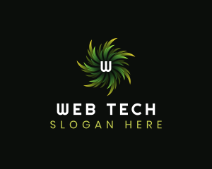 Tech Digital Whirl logo design