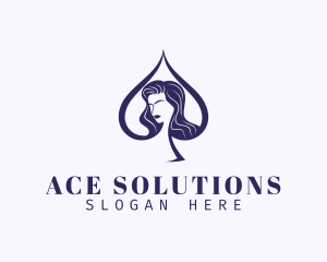 Spade Woman Model logo