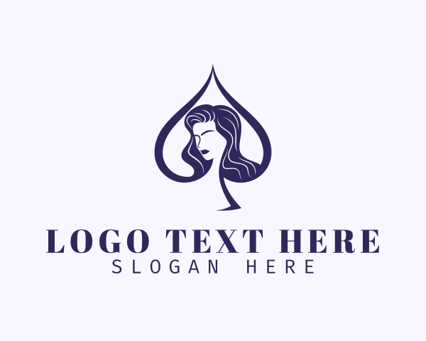 Spade Woman Model logo